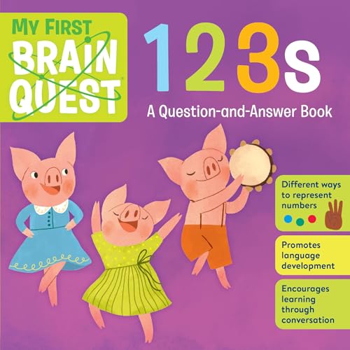 My First Brain Quest 123s: A Question-and-Answer Book (Brain Quest Board Books, 2) von Workman Publishing